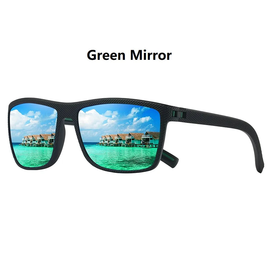 4 PCS Fashion Vintage Check Pattern Sunglasses Men Women Fishing Driving Man Luxury Brand Designer Sun Glasses UV400 Eyewear