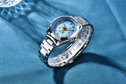 PAGANI DESIGN 2025 New World time GMT Zone Map Men's Watches Automatic Watch For Men NH34A Mechanical Waterproof Wristwatch Men