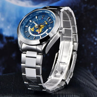 PAGANI DESIGN 2025 New World time GMT Zone Map Men's Watches Automatic Watch For Men NH34A Mechanical Waterproof Wristwatch Men