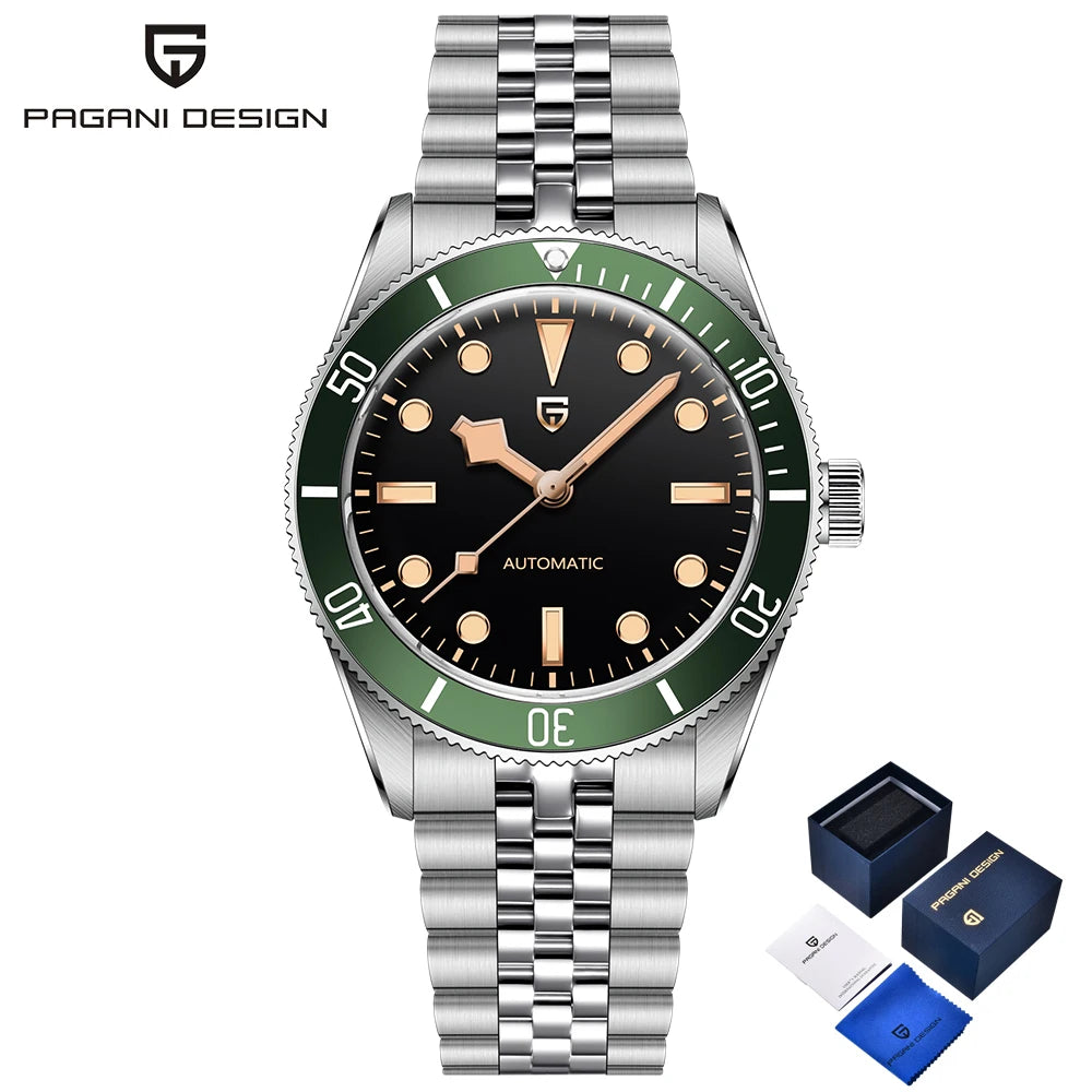 2025 New PAGANI DESIGN Men's Watches Top Luxury NH35 Mechanical Wristwatch Automatic Watch For Man Waterproof Luminous Gift Box