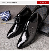 Men's  Leather Shoes Black Soft Leather Soft Bottom Spring And Autumn Best Man Men's Business Formal Wear plus size 38-48