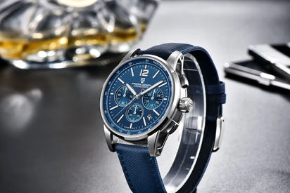 Pagani Design VK63 Fashion Men's Quartz Watches 41MM Top Sapphire Waterproof Sport 10 Bar Watch for men reloj hombre