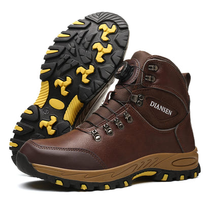 Rotating Button Safety Shoes Men Work Sneakers Indestructible Shoes Puncture-Proof Protective Shoes Work Boots Tactical Boots