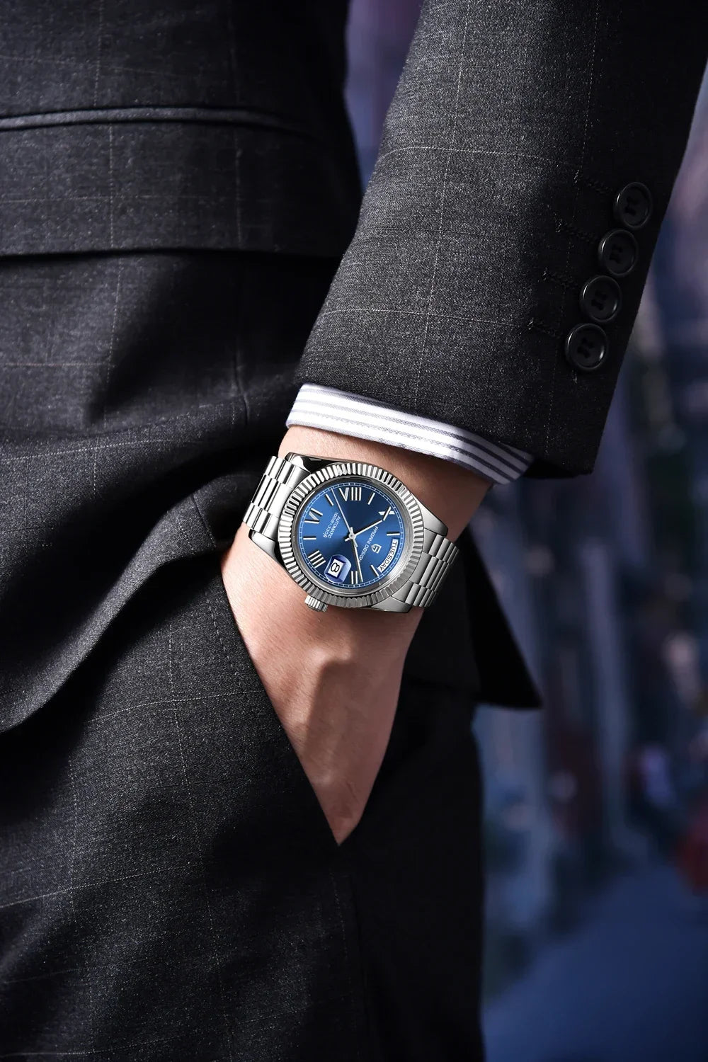 PAGANI DESIGN DD40 Men's Watches 2025 Top Luxury Automatic NH36A Mechanical Wristwatches AR Sapphire Mirror Watch For Men Clock