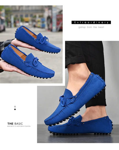 High Quality Leather Loafers Men Casual Shoes Male Driving Shoes Moccasins Slip On Men's Flats Fashion Men Shoes Size 38-49