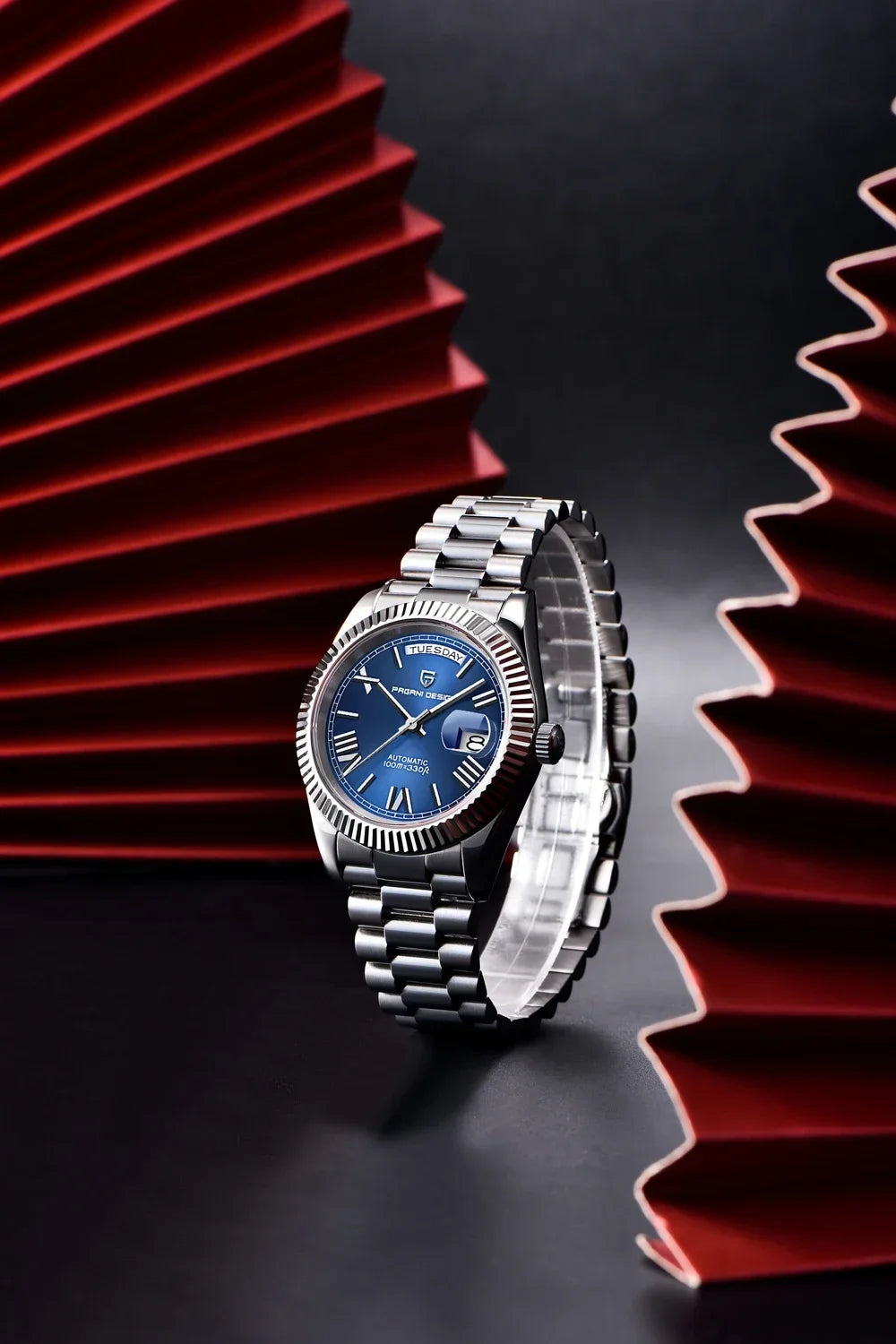 PAGANI DESIGN DD40 Men's Watches 2025 Top Luxury Automatic NH36A Mechanical Wristwatches AR Sapphire Mirror Watch For Men Clock