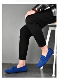 High Quality Leather Loafers Men Casual Shoes Male Driving Shoes Moccasins Slip On Men's Flats Fashion Men Shoes Size 38-49