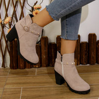2024 New Spring Winter Women Boots High Quality Lace-up European Ladies Shoes for Women High Heels Women Boots Fast Delivery
