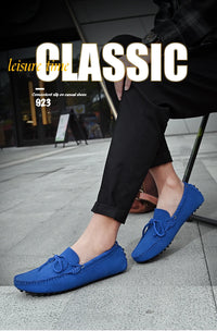High Quality Leather Loafers Men Casual Shoes Male Driving Shoes Moccasins Slip On Men's Flats Fashion Men Shoes Size 38-49