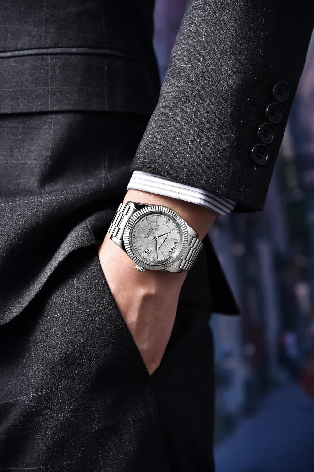 PAGANI DESIGN DD40 Men's Watches 2025 Top Luxury Automatic NH36A Mechanical Wristwatches AR Sapphire Mirror Watch For Men Clock