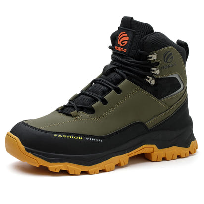 Rotating Button Safety Shoes Men Work Sneakers Indestructible Shoes Puncture-Proof Protective Shoes Work Boots Tactical Boots