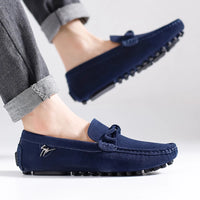 British Style Fashionable Red High-end Banquet Dress Shoes Men's Commuting Driving Work Loafer for Men's Anti Slip Shoes