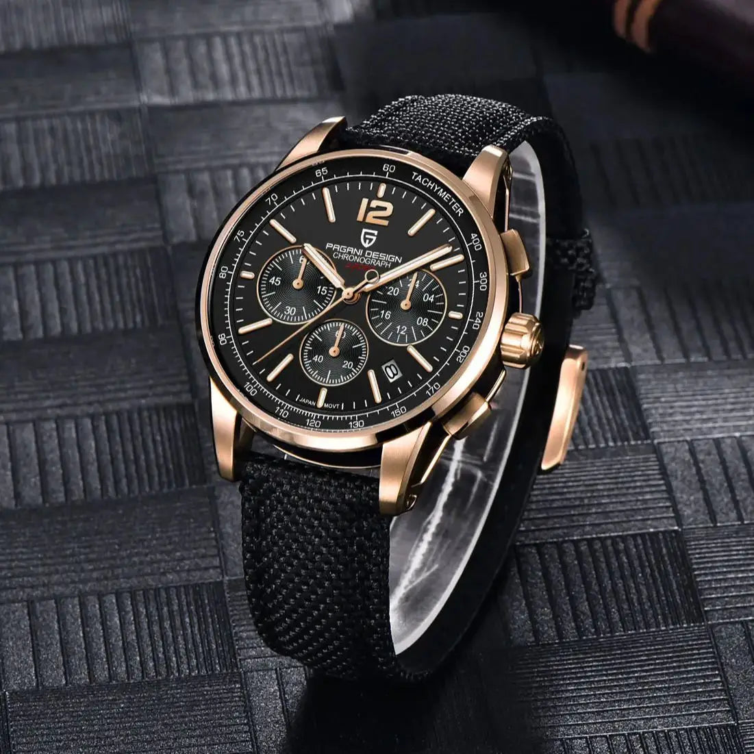 Pagani Design VK63 Fashion Men's Quartz Watches 41MM Top Sapphire Waterproof Sport 10 Bar Watch for men reloj hombre